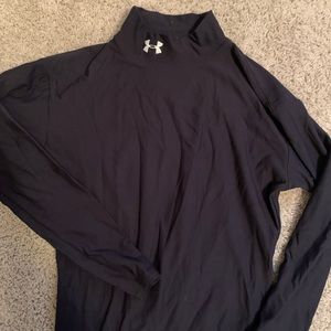 Black Under Armor turtleneck cold gear shirt
